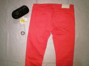 Coral Skinny Jeans