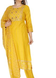 Elegant Yellow Kurta Set
