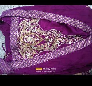 woman&#39;s ethnic gown set