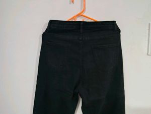 Kotty Black Straight Leg Jeans