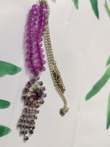 Beautiful Purple Violet Chain (Necklace)