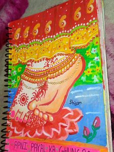 Ethnic Feet Art