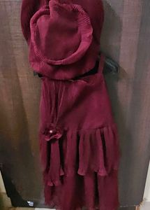Girls Dress with Hat