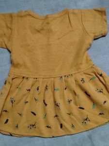 Cute Bear Print Dress