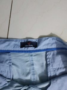 Printed Blue Shorts