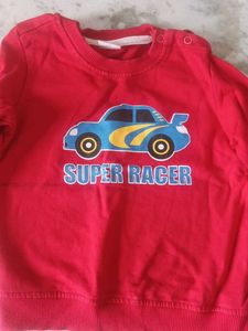 Red &#39;Super Racer&#39; Sweatshirt