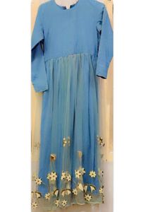 Handwork Beaded And Sequins Anarkali Ethnic Gown