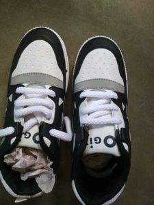 Ogly Black &amp; White Chunky Sneakers