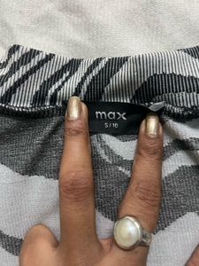 Funky Zebra Print Top