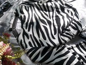 Zebra Printed Crop Top