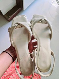Aldo Off White Sandal