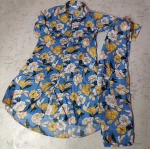 🆕 Floral Print Cord Set For Women