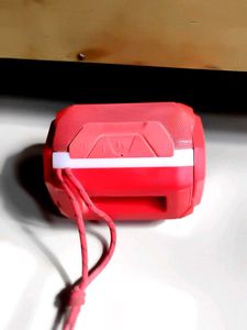 Red Portable Bluetooth Speaker
