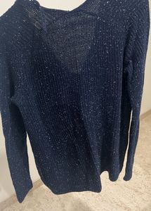 Dark blue Knitted sweater