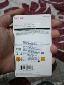 SANDISK PENDRIVE 128GB NEW SEALED PACK