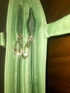 Stylish Mint Green Tote Bag