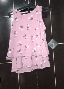 Floral Sleeveless Top