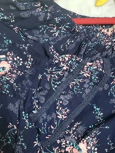 Floral Off-the-Shoulder Blouse