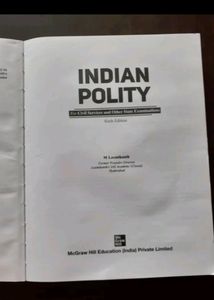 Indian polity book