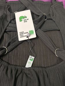 Elegant Black Bodycon Midi Dress