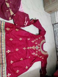 Elegant Maroon Kurta Set