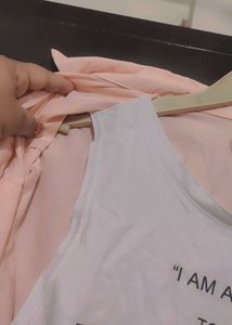 Peach Color Top For Girl Or Women 36 Bust