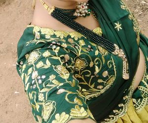 Ghagra Choli Dupatta Stitch Material