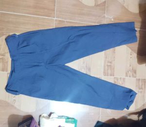 Navy Blue Casual Pants