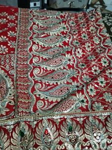 Heavy Work Bridal Wear Saree
