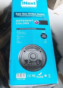 Brand New I-nxt Bt Speaker 20 Watt With Mic