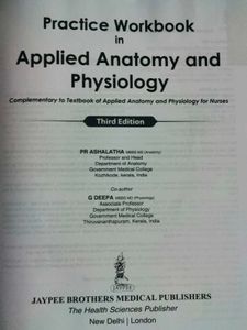 Applied Anatomy &amp; Physiology Workbook For Nurses.