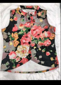 Floral Sleeveless Top