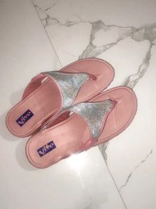 pink flip flops