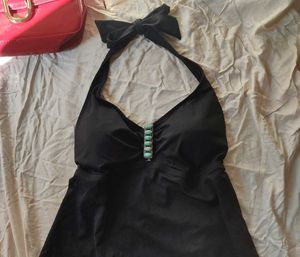 Padded Backless Party Top