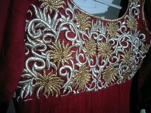 NEW RED ANARKALI SET Party Ware