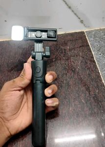 Mini Tripod with LED Light