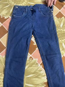 Dark Blue Denim Jeans