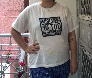 White Quarantine T-shirt