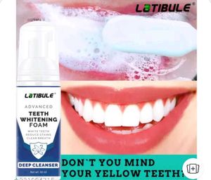 Teeth Whitening Foam Toothpaste Makes You Reveal P