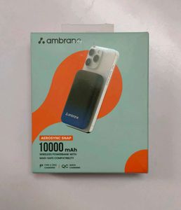 Ambrane Aerosync Snap 10000 mAh Power Bank