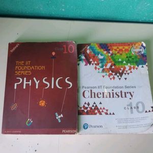 10th(Phy,Chem) IIT foundation Book Pearson