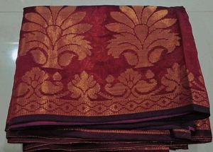 Elegant Ethnic maroon  Saree