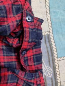 Red &amp; Blue Plaid Shirt