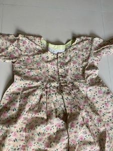 Floral mom fit dress