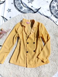 Clearance Sale‼️ Mustard yellow Summer Wear Blazer