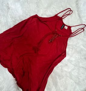 Red Strap Top💋