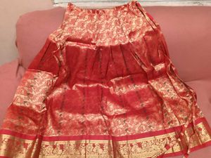 BrandNew Red&amp;Gold Lehenga With StitchedBlouse