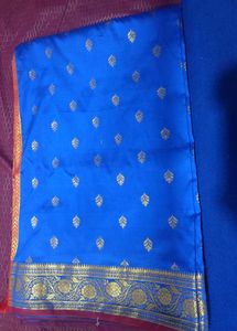 Elegant Blue Saree