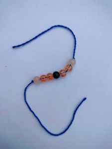 Blue Thread Rakhi Combo 3