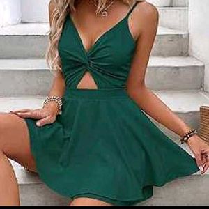 Green Mini Dress
